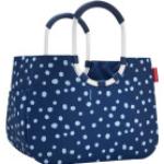 Marineblaue Reisenthel Loopshopper Einkaufstaschen & Shopping Bags mit Reißverschluss aus Polyester gepolstert Klein 