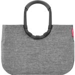 Silberne Reisenthel Loopshopper Einkaufstaschen & Shopping Bags mit Reißverschluss aus Polyester gepolstert klein 