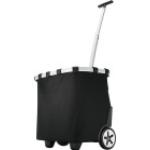 Schwarze Reisenthel Carrycruiser Einkaufstrolleys & Einkaufswagen aus Aluminium mit Teleskopgriff 