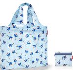 Hellblaue Reisenthel Mini Maxi Ladyshopper Strandtaschen & Badetaschen mit Reißverschluss klappbar für Damen Maxi / XXL 