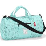 Mintgrüne Reisenthel Mini Maxi Ladyshopper Kindersporttaschen 10l mit Tiermotiv mit Reißverschluss mit Außentaschen mini 