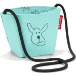 Mintgrüne Bestickte Reisenthel Kulturtaschen & Waschtaschen mit Tiermotiv mit Reißverschluss für Kinder klein 