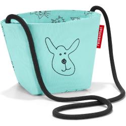 reisenthel minibag kids Kindertasche Tasche cats and dogs mint grün IV4062