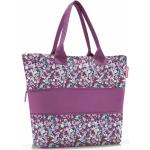 Mauvefarbene Reisenthel E1 Einkaufstaschen & Shopping Bags 12l mit Reißverschluss für Damen Klein 