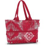 Rote Reisenthel E1 Einkaufstaschen & Shopping Bags 18l mit Reißverschluss für Damen klein 