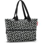 Schwarze Reisenthel E1 Einkaufstaschen & Shopping Bags 18l mit Reißverschluss für Damen klein 