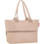Dunkelbraune Reisenthel E1 Einkaufstaschen & Shopping Bags 18l mit Reißverschluss für Damen klein 