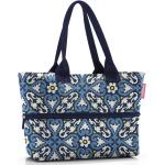 Blumenmuster Reisenthel E1 Einkaufstaschen & Shopping Bags 18l mit Reißverschluss für Damen klein 