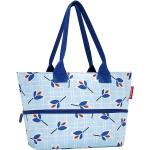 Blaue Reisenthel E1 Einkaufstaschen & Shopping Bags 18l mit Reißverschluss für Damen klein 