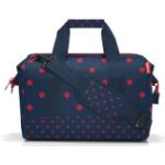 Blaue Reisenthel Allrounder Reisetaschen 18l mit Reißverschluss aus Kunstfaser gepolstert Klein 