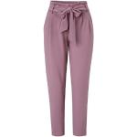 Reduzierte Lavendelfarbene Unifarbene Reken Maar Paperbag-Hosen aus Polyester für Damen Größe M 