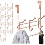 Kupferfarbene Moderne Garderobenleisten & Hakenleisten aus Eisen Breite 0-50cm, Höhe 0-50cm, Tiefe 0-50cm 