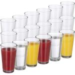 Reduzierte Relaxdays Cocktailgläser 500 ml aus Glas spülmaschinenfest 18-teilig 