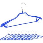 Reduzierte Blaue Relaxdays Rutschfeste Kleiderbügel aus Metall 10-teilig 