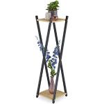 Reduzierte Hellbraune Moderne Relaxdays Blumenhocker & Blumentische aus Holz Breite 0-50cm, Höhe 0-50cm, Tiefe 0-50cm 