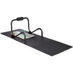 Technofit Fitnessmatte Bodenschutzmatten Unterlegmatten für Fitnessgeräte,  Sportmatte schwarz