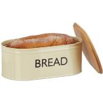 Hellbraune Retro Relaxdays Brotkästen & Brotboxen aus Eisen 