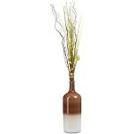 Braune Retro 46 cm Relaxdays Bodenvasen & Vasen für Pampasgras 46 cm 