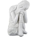 Asiatische 60 cm Relaxdays Buddha-Gartenfiguren aus Kunststein frostfest 