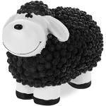 Reduzierte Schwarze Relaxdays Deko-Schafe aus Kunststein wetterfest 