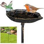 Reduzierte Bunte Relaxdays Vogelbäder & Vogeltränken für den Garten aus Eisen 
