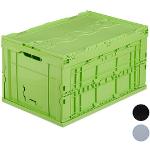 Grüne Relaxdays Faltboxen aus Kunststoff 
