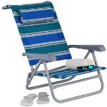 Blaue Relaxdays Liegestühle aus Metall 