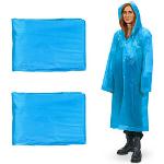 Blaue Wasserdichte Relaxdays Regenmäntel für Herren Einheitsgröße 