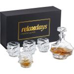 Moderne Relaxdays Runde Whiskey Karaffen aus Glas 