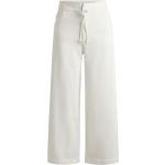 Weiße Loose Fit HUGO BOSS BOSS Paperbag-Hosen aus Baumwollmischung für Damen Größe XS 