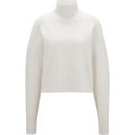 Reduzierte Weiße HUGO BOSS HUGO Rollkragen Rollkragenpullover aus Kunstfaser für Damen Größe XL für den für den Herbst 