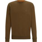 Braune HUGO BOSS BOSS Herrensweatshirts aus Baumwolle Größe 4 XL 