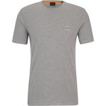 Hellgraue HUGO BOSS BOSS Nachhaltige T-Shirts aus Jersey für Herren Größe 5 XL 