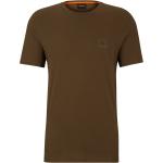 Dunkelgrüne HUGO BOSS BOSS Nachhaltige T-Shirts aus Jersey für Herren Größe 5 XL 