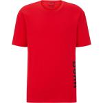 Rote HUGO BOSS HUGO Bio T-Shirts aus Jersey für Herren Größe XS 