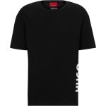 Schwarze HUGO BOSS HUGO Bio T-Shirts aus Jersey für Herren Größe XS 