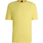 Gelbe HUGO BOSS BOSS Nachhaltige T-Shirts aus Baumwollmischung für Herren Größe 3 XL 