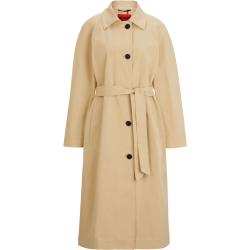 Relaxed-Fit Trenchcoat aus Stretch-Baumwolle