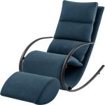 Reduzierte Blaue Loftscape Relaxsessel aus Textil Breite 50-100cm, Höhe 100-150cm, Tiefe 100-150cm 