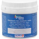 Weiße Glorex Strukturpaste & Reliefpaste 