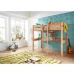 Relita Nachhaltige Etagenbetten lackiert aus Massivholz 90x200 