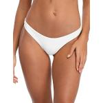 Weiße Sexy Bikinihosen & Bikinislips durchsichtig nahtlos für Damen Größe S 