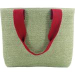 Limettengrüne Remember Strandtaschen & Badetaschen aus Baumwolle 