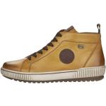 Gelbe Remonte High Top Sneaker & Sneaker Boots aus Leder für Damen 