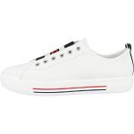 Weiße Remonte Slip-on Sneaker ohne Verschluss für Damen Größe 41 
