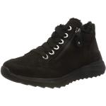 Remonte Damen D5770 Sneaker, schwarz/schwarz / 02,