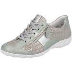 Remonte Damen R3403 Sneaker, Mint/Pistazie/Silber/Silver / 52, 37 EU