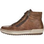 Braune Remonte High Top Sneaker & Sneaker Boots aus Glattleder für Damen Größe 38 
