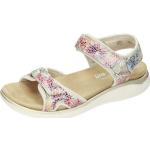 Reduzierte Bunte Remonte Outdoor-Sandalen mit Riemchen aus Textil für Damen für den für den Sommer 