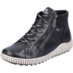 Schwarze Remonte High Top Sneaker & Sneaker Boots mit Schnürsenkel aus Leder für Herren Größe 40 